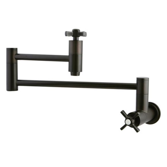 Kingston Brass KS8105ZX Kingston Brass Millennium Pot Filler- Oil Rubbed Bronze