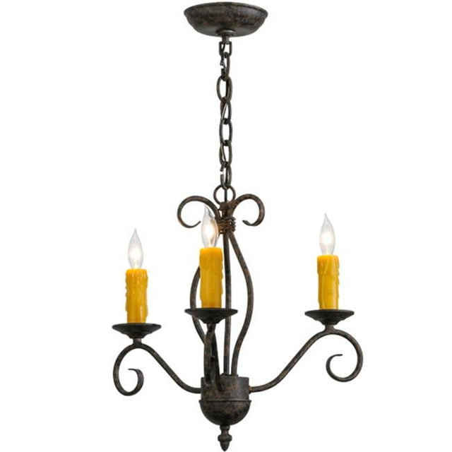 Meyda 148750 Lustre de Sienne 3 Pouces & 44; Fève de Café
