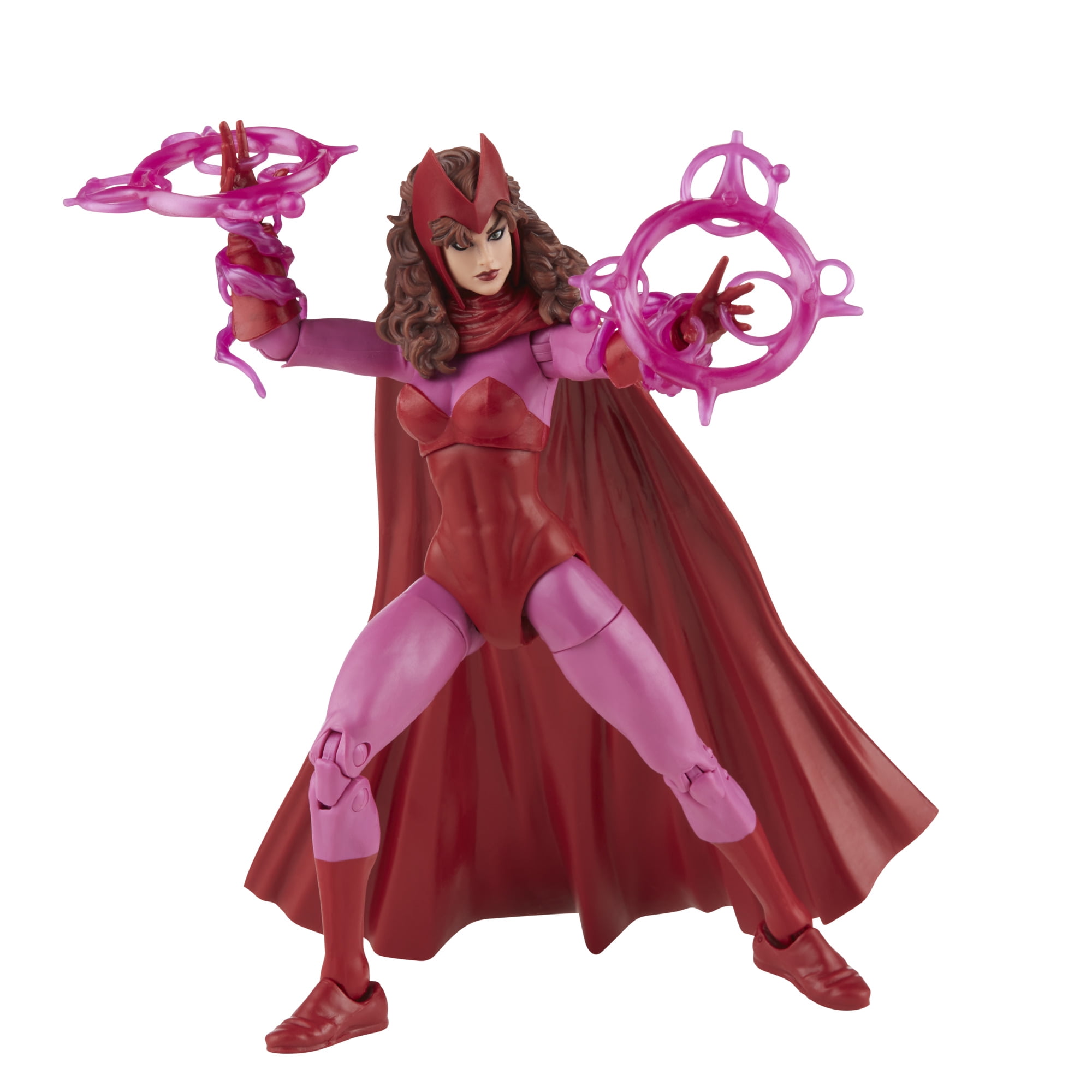 Marvel Legends Series Scarlet Witch 6-inch Retro Action Figure Toy, 4  Accessories 