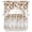 Burnt Orange, variant on Blue Eucalyptus Leaves Swag Valances for Windows, Farmhouse Botanical Watercolor Kitchen Valance Rod Pocket Window Treatment, Bathroom Swag Curtain Panel for Living Room, 56 x 36 inch