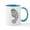 White/Blue Inside, variant on CafePress - Cool Manatee Mug - 11 oz Ceramic Mug - Novelty Coffee Tea Cup