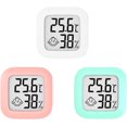 thumbnail image 1 of Juego de 3 minitermómetros-higrómetros para interiores, monitor de temperatura con indicador de precisión y medidor de humedad TUNC Sencillez, 1 of 5