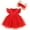 Red, variant on TBWNWG Baby Tutu Dress Solid Sleeveless Birthday Party Romper Princess Dress Headbands Clothes,Size 3-6 Months