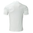 thumbnail image 4 of Krdevn Mens Shirts - Male Summer Solid T Shirt Blouse High Collar Turtleneck Short Sleeve Tops T Shirt,Mens Fall Shirts,Color:White,Size:XL, 4 of 4
