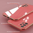 thumbnail image 3 of Compatible with Samsung Galaxy A23 5G Case Silicone Shockproof Samsung A23 5G Case Anti-Scratch Ultra Thin Plating TPU Galaxy A23 5G Phone Case (Camellia Red), 3 of 13