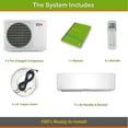 thumbnail image 3 of Cooper & Hunter 12000 BTU HYPER Mini Split Air Conditioner Heat Pump 22.5 Seer 7 year warranty, 3 of 5