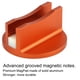 thumbnail image 4 of Almohadilla De Elevación ANGGREK Adaptador De Riel Ranurado De Aluminio Naranja, 4 of 7