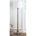thumbnail image 2 of Safavieh Livia 60 in. H Solid Glam Floor Lamp, Nickel/Off-White Shade, 2 of 6