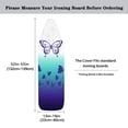 thumbnail image 6 of HELLHERO Butterfly Iron Board Cover Non Fading Cloth Cover Polyester Protective Cover Dust Cover Easy Install High Temperature 15x54, 6 of 6