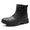 BLACK, variant on NORTIV 8 Mens Winter Boots Lightweight Casual Waterproof Slip Resistance Work Boot