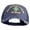 Navy, variant on U.S. Army 4th Infantry Division Embroidered Low Profile Special Cotton Mesh Cap - Black OSFM