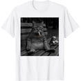 thumbnail image 1 of Funny Cat Smoking Cigarette Kitty Gen Z Meme Smoking Cat Camiseta, 1 of 2
