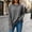 Gray, variant on BUIGTTKLOP Crewneck Sweatshirts for Women Fall Fashion Pullovers Fleece Long Sleeve Sweatshirts Tops