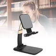 thumbnail image 4 of Soporte Para Teléfono De Escritorio, ángulo De Inclinación De 45 °, Soporte Ajustable Para Teléfono Móvil, Expansión Gratuita Para Tableta Para Teléfono Móvil ANGGREK Negro (aleación de zinc), 4 of 8