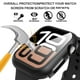 thumbnail image 3 of Funda protectora de pantalla Diruite para Apple Watch de 46 mm, paquete de 2, 3 of 7