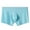 Sky Blue, variant on 2025 Clearance! Clearance under $5 asdoklhq Underwear for Men,Men's Solid Color Ice Silk Seamless One Piece Boxer Briefs