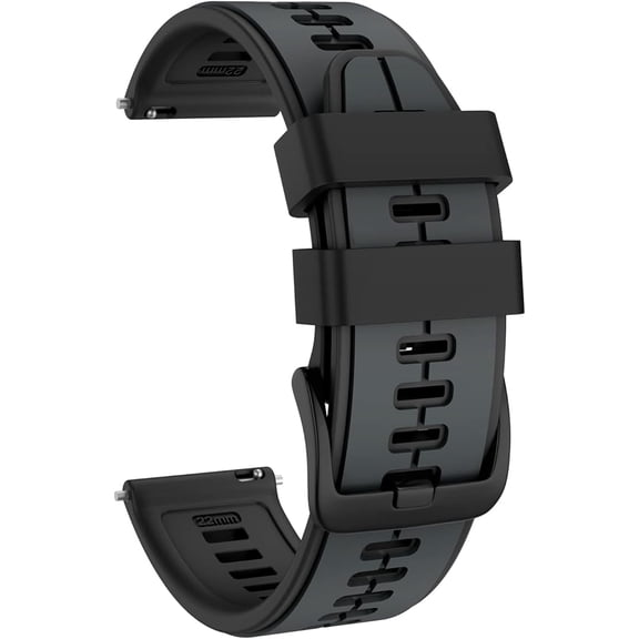 Strap for Garmin Vivoactive 4 / Venu 2 / Forerunner 255, Silicone Replacement Band 22mm