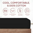 Superity Linen Full XL Fitted Sheet Soft and Comfortable Bed Sheet