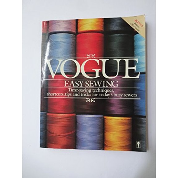 Pre-Owned Vogue Easy Sewing (Paperback) 0060914084 9780060914080