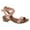 Blush, variant on Women's Vision-75 Ankle Wrap Adjustable Buckle Stacked Chunky Heel Sandal
