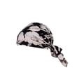 thumbnail image 2 of Guardurnaity Sombrero de quimio Pañuelo estampado Mujeres Algodón Musulmán Turbante Estiramiento Pérdida de cabello Atado Baotou Headwear Sombreros negro con flor Guardurnaity PS16137-01, 2 of 6