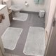 thumbnail image 1 of Juego de 4 alfombras de baño JilgTeok de lujo con espuma viscoelástica suave de primera calidad. Ultrasuaves, muy absorbentes, antideslizantes, fáciles de limpiar y lavables a máquina., 1 of 8
