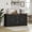 White, variant on Mintazer 63" Farmhouse Sideboard Buffet Cabinet with 2 Drawers & Door Rack, Modern Storage Cabinet with Adjustable Shelves for Entryway Kitchen Living Room Dining Room, Black