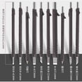 thumbnail image 4 of Kit De Cuchillo De Talla de material acero De Tungsteno Piezas Herramienta De Grabado De Letras De Con Bolsa de material cuero, 4 of 8