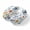 Blue, variant on Neck Pillow Ergonomic Memory Foam U Shaped Pillows,Abstract Splicing Purple White Grey Square Blocks Soft Portable Neck Head Support Cushion Pillow for Travel Airplane Car Office Use,Art Plaid