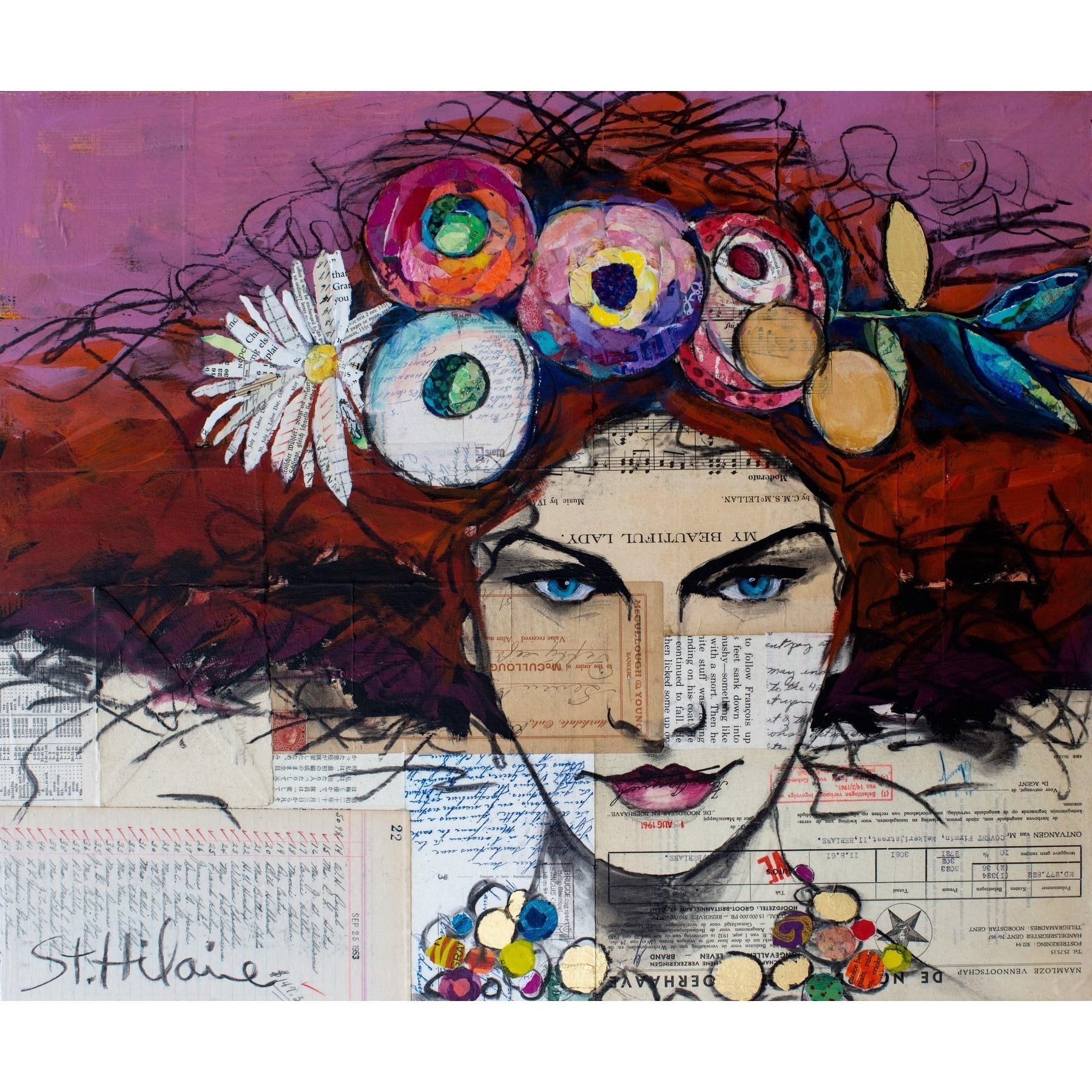 "Ambition" Painting Print on Wrapped Canvas