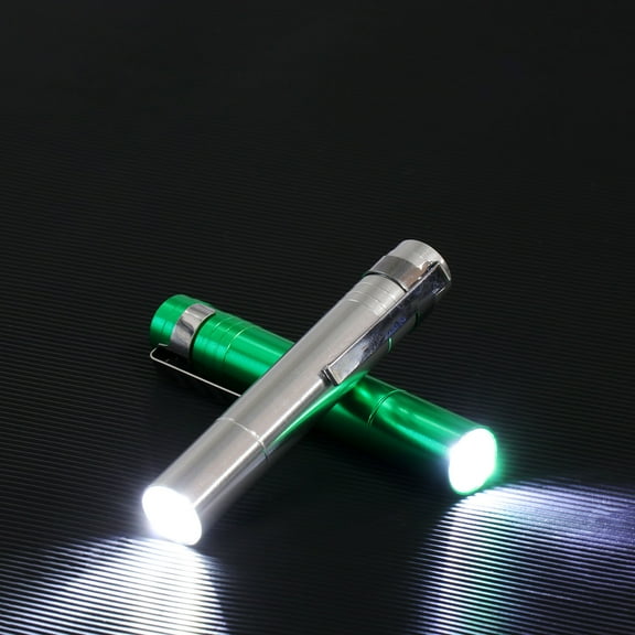 Raindrops 5PCS Small LED Torch Aluminum Assorted Color Portable Lighting for Travel