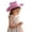 Pink, variant on Western Cowboy Hat for Kids Wide Brim Vintage Outdoor Beach Vacation Cowgirl Cap Unisex Boys Girls Casual Sun Hats