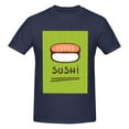 thumbnail image 4 of Bingfone Fresh Sushi Men'S Loose Fit Short-Sleeve Pocket T-Shirt, 4 of 7