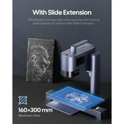 LaserPecker LP5 20W Dual-Laser Engraver & Cutter10,000mm/s Speed for Metal/Wood/Glass 0.0027mm Precision with Air Purifier & Rotary/Slide Extensions Ultimate Business Bundle for Retail Maker Space