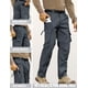 thumbnail image 4 of Pantalones de senderismo MOURCE Quick Dry Impermeables para Hombre - Gris, 4 of 7