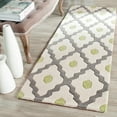 thumbnail image 2 of SAFAVIEH Chatham Wystan Geometric Diamonds Wool Area Rug, Dark Grey/Ivory, 8' x 10', 2 of 8
