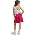 thumbnail image 6 of Sweet Hearts Girls' Skater Skirt - High Waist Stretch Crepe Uniform Skirt: Made in USA (Sizes: 5-18), 6 of 7