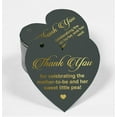 thumbnail image 2 of Inkdotpot Pack Of 100 Thank You For Celebrating The Mother To Be Baby Shower Favor Paper Tags Craft Real Gold Foil Hang Tags, 2 of 8