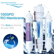 Geekpure 3 Stage Portable Aquarium Countertop Reverse Osmosis Drinking Water Filter System(RO3-100G)