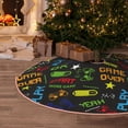 thumbnail image 6 of KLL Pixel Game Christmas Tree Skirt 36" ,Party Decorations Farmhouse for Christmas Decorations Holiday Party, 6 of 6
