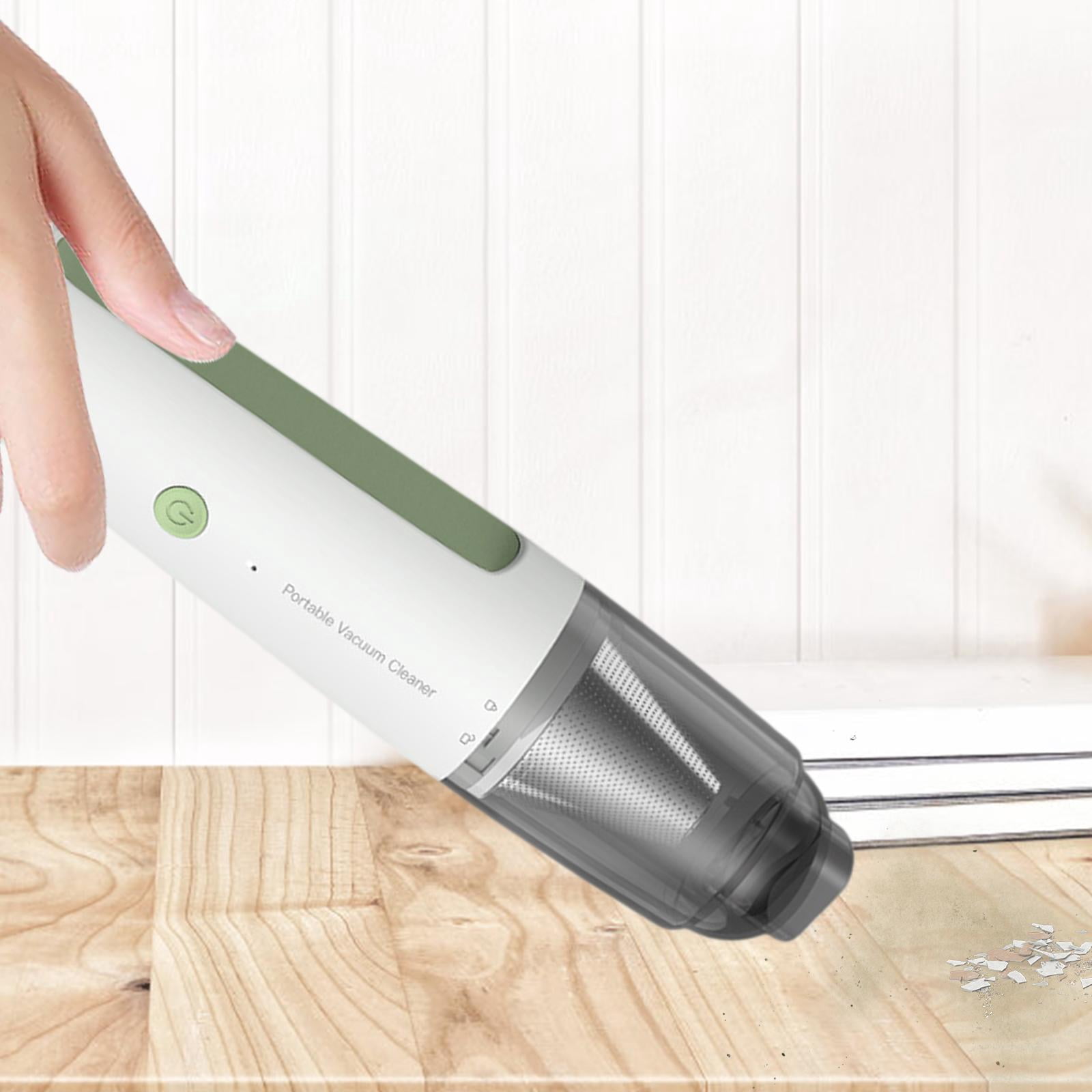 Baoblaze Car Vacuum Cleaner Cordless Handheld Vacuum for Home Car Detailing Hair White