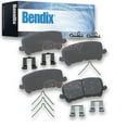 thumbnail image 2 of Bendix Brakes Disc Brake Pad Set Fits select: 2016-2020 HONDA PILOT, 2014-2016 ACURA MDX, 2 of 4