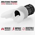 thumbnail image 3 of Fitness Trainer portátil capacidad vital respiración abdominal Trainer resistencia ajustable, 3 of 5