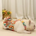 thumbnail image 6 of Sunflower Pattern Pet Skirt - Floral Hemming Sling Pet Vest - Puppy Sleeveless Clothes for Outdoor Activities, 6 of 8