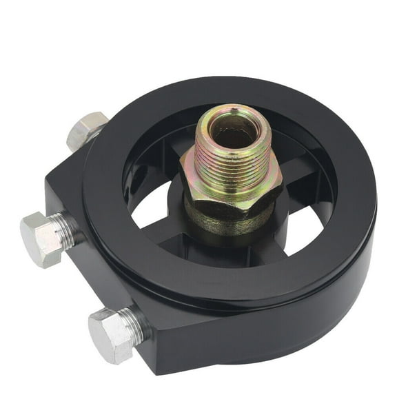 Aluminum M20 X 1.5 Oil/Gauge Filter Sandwich Adapter Plate Kit