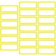 thumbnail image 1 of Linyer 1 Set Magnetic Labels Reusable Self-Adhesive Tagboard Lightweight Tile Strong Adsorption High Definition Printing File Shelf Type 12, 1 of 6