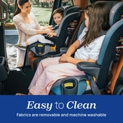 Chicco MyFit® ClearTex® 2-in-1 Forward-Facing Harness Booster Car Seat for Toddlers - Obsidian (Black)