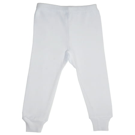 

Bambini White Long Pants (Baby Boys or Baby Girls Unisex)