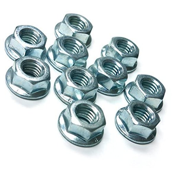 Chainsaw Bar Nut Replacement for Poulan and Husqvarna Models 10-Pack