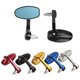 thumbnail image 5 of Un par de espejos laterales universales de 7/8' 22 mm Espejo para motocicleta/scooter/ciclomotor Accesorios universales para motocicleta Espejo retrovisor de plástico Reflector ajustable, 5 of 5